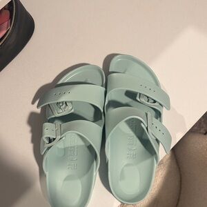 Birkenstock Aqua Blue Sandals